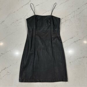 Wild Fable Faux Leather Mini Dress